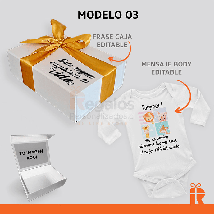 Box body anuncio de embarazo 4