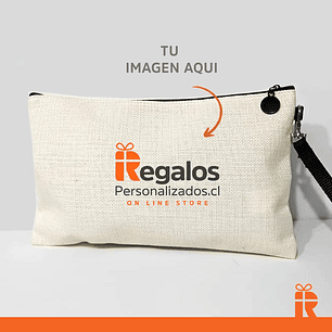 Estuche neceser 15x24cm. personalizado