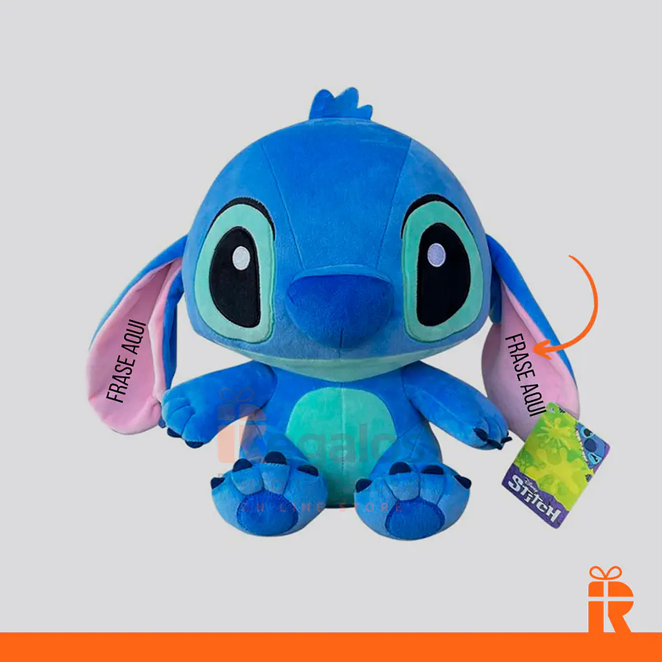 Peluche Stitch Kawaii 30cm personalizado 1