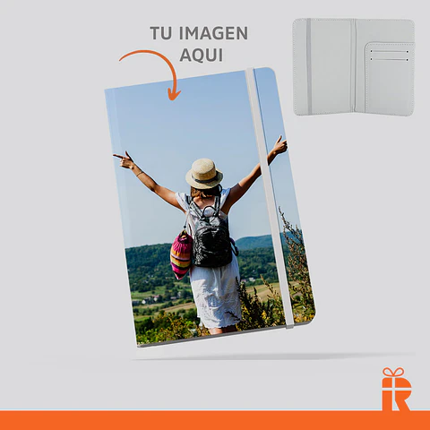 Funda porta documentos o pasaporte personalizado