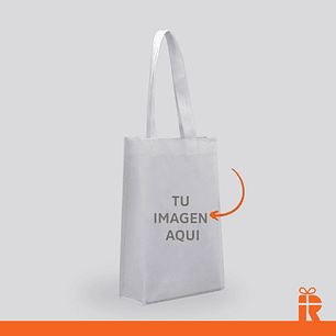 Bolsa con fuelle tnt 20x30x7  personalizada