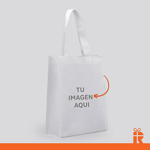 Bolsa con fuelle tnt 30x40X12 personalizada