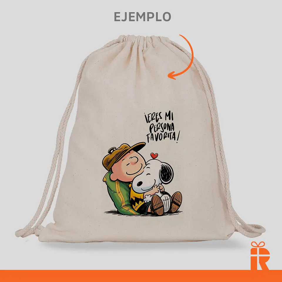 Morral algodón personalizado  4