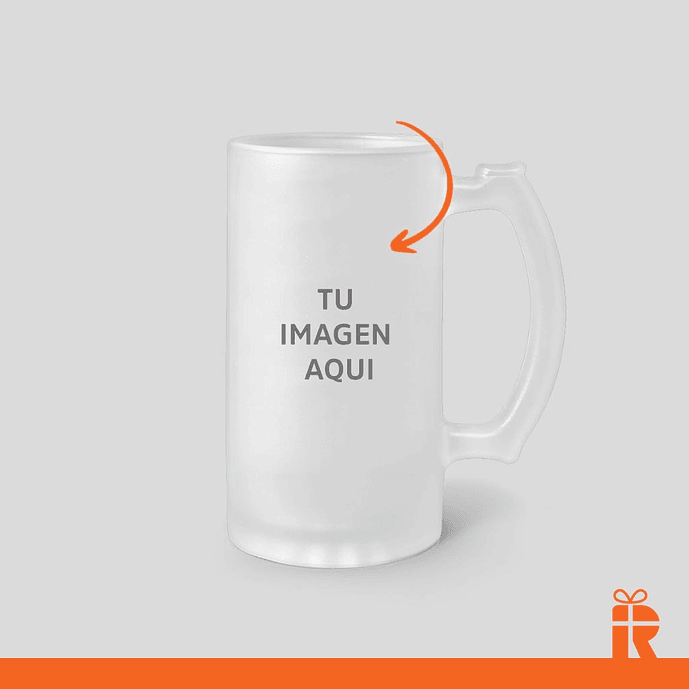 Vaso shopero empavonado personalizado 1