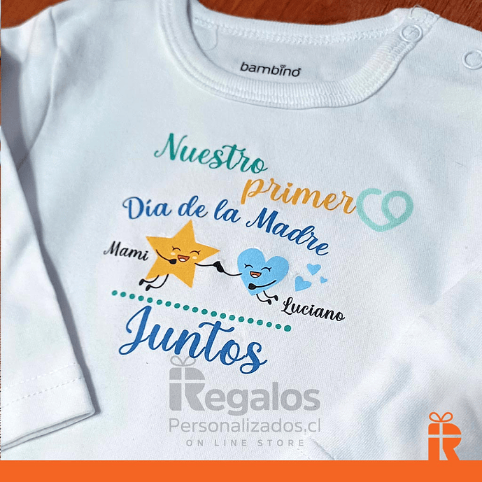 Body 9-12m manga larga personalizado 4