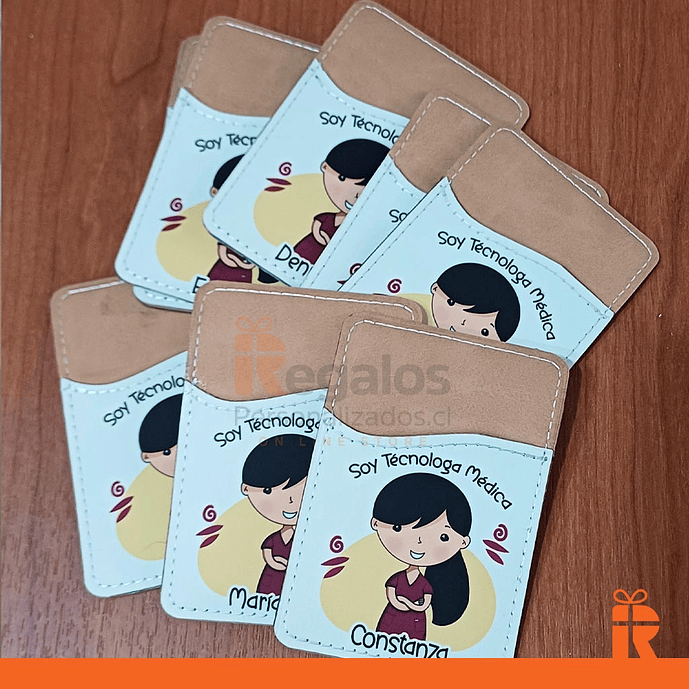 Porta tarjeta para celular personalizado 7