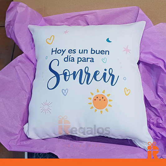 Cojín 30x30 personalizado  3
