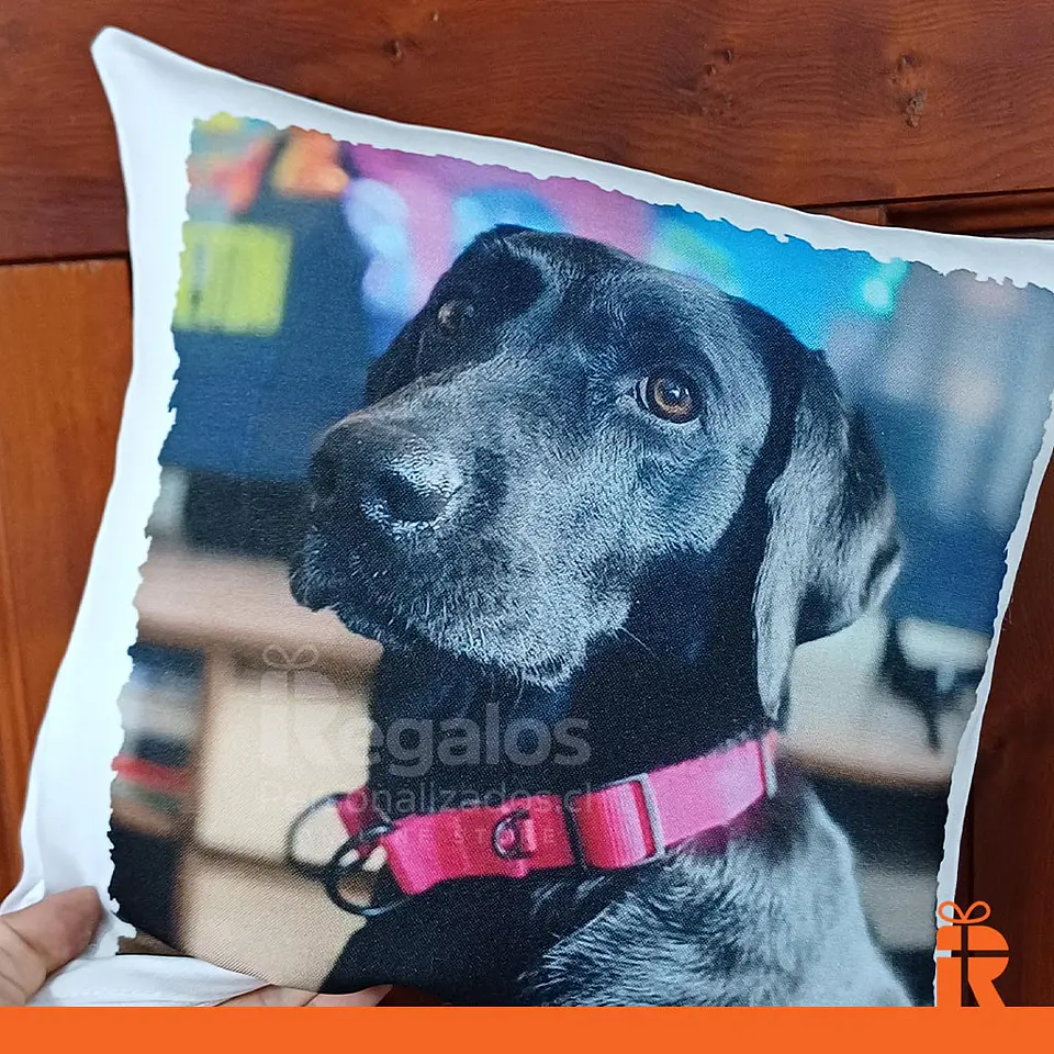Cojín 30x30 personalizado  4