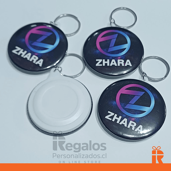 Chapita llavero 58mm personalizado  2