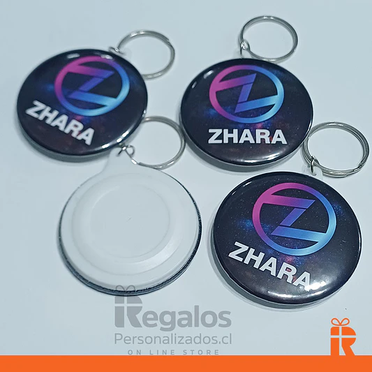 Chapita llavero 58mm personalizado  2