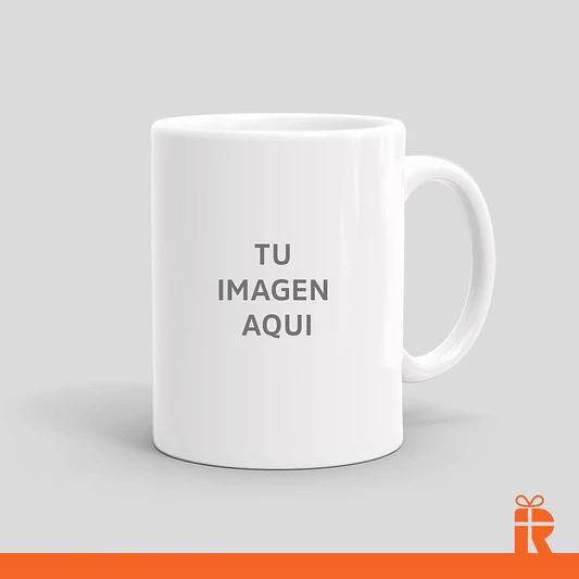 Tazón clásico blanco personalizado 1