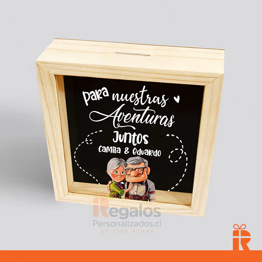 Alcancía Diseño nuestras aventuras de up 1