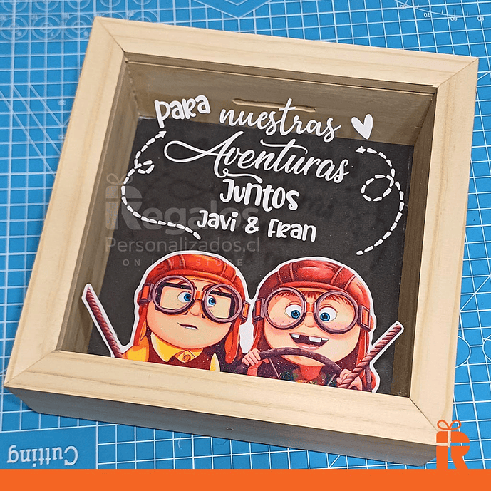 Alcancía Diseño nuestras aventuras de up 2