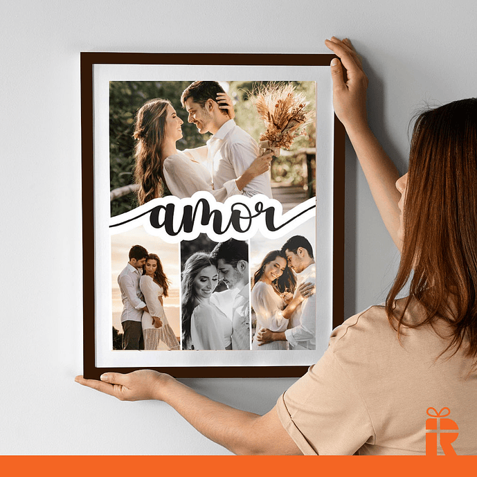 Cuadro collage amor 2