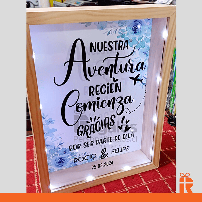 Alcancía buzonera, diseño bodas 2