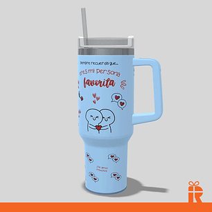 Vaso térmico 1.2lt diseño persona favorita