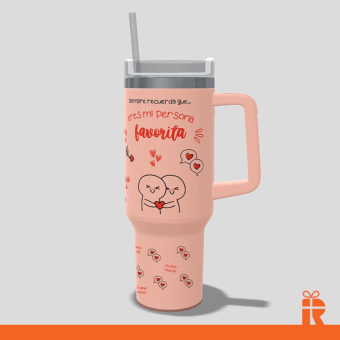 Vaso térmico 1.2lt diseño persona favorita 2