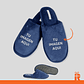 Pantuflas azules personalizadas - Miniatura 1
