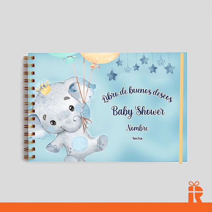 Libro buenos deseos Baby Shower 1