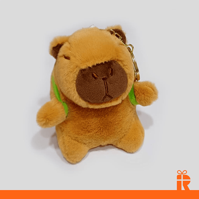 Mini peluche llavero capibara 1