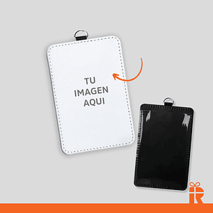 Porta credencial personalizada