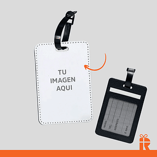 Identificador de bolso o maleta personalizado