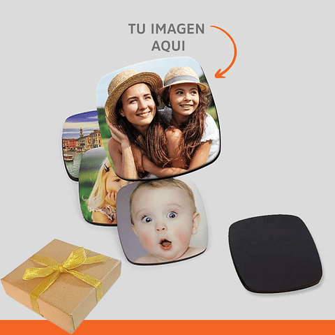 Pack 6 Magnéticos de aluminio con caja