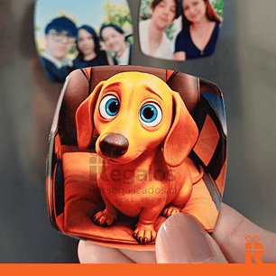 Magnético de aluminio personalizado