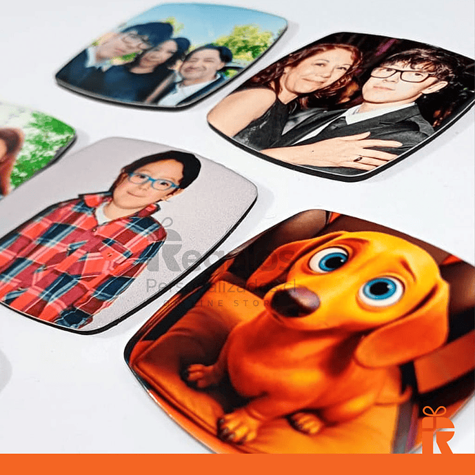 Magnético de aluminio personalizado 2