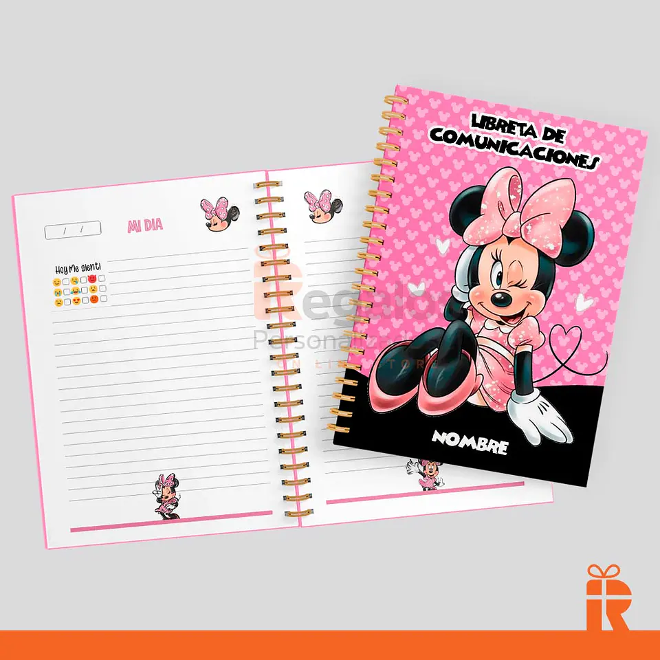 Libreta comunicación Jardin Minnie 1