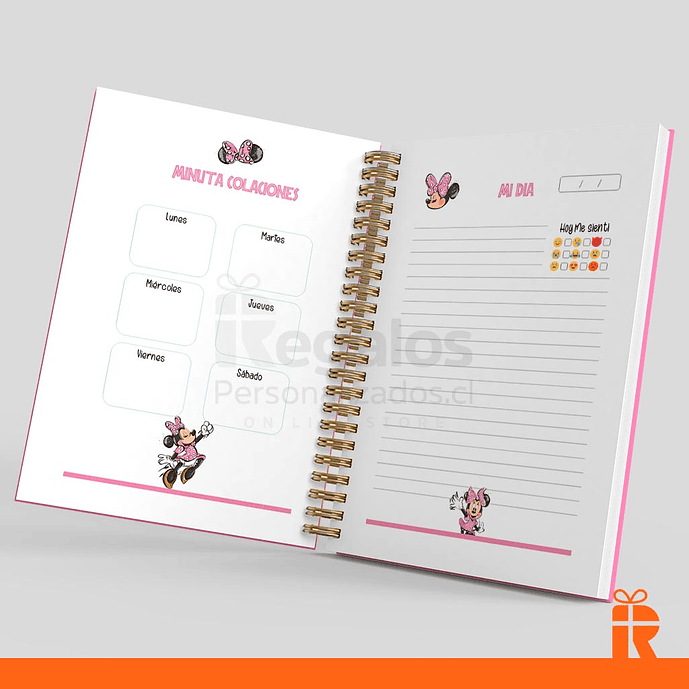 Libreta comunicación Jardin Minnie 2