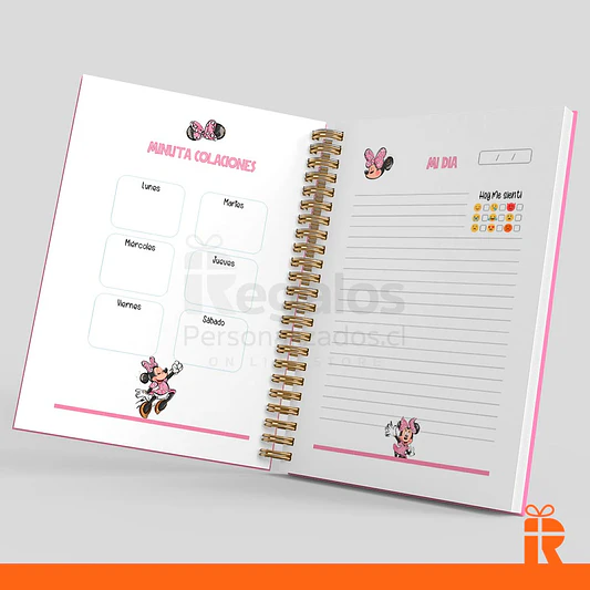 Libreta comunicación Jardin Minnie 2