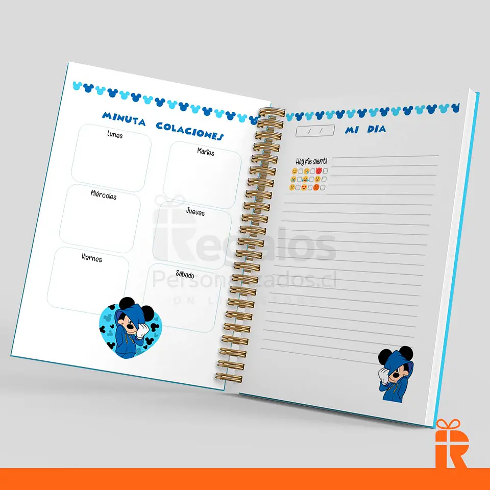 Libreta comunicación Jardin Mickey 2