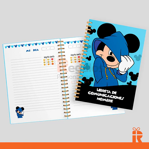 Libreta comunicación Jardin Mickey