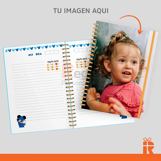 Libreta comunicación Jardin Mickey 4