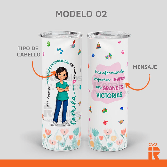 Vaso térmico skinny Terapeuta Avatar 02 3