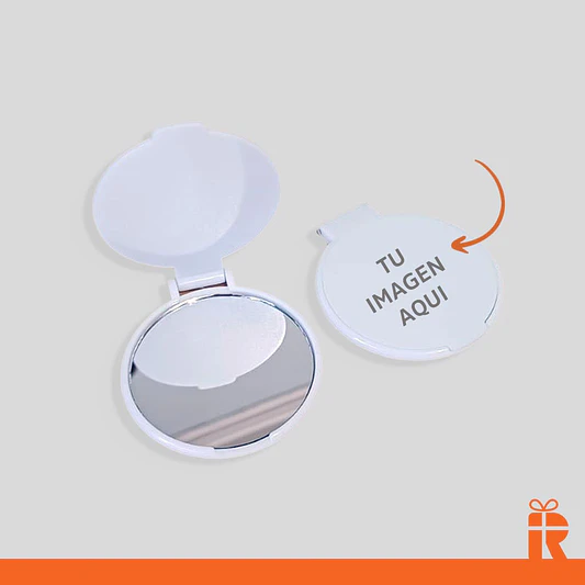 Docena espejo económico de bolsillo, personalizado 1