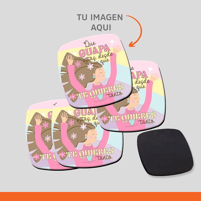 Set Magnéticos de aluminio x cantidades 2