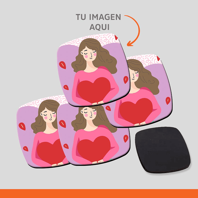 Set Magnéticos de aluminio x cantidades 1