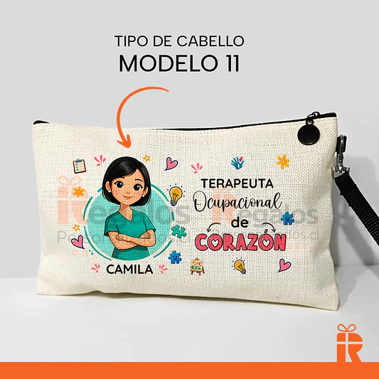 Estuche neceser diseño T.O. mujer 13