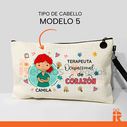 Estuche neceser diseño T.O. mujer 7