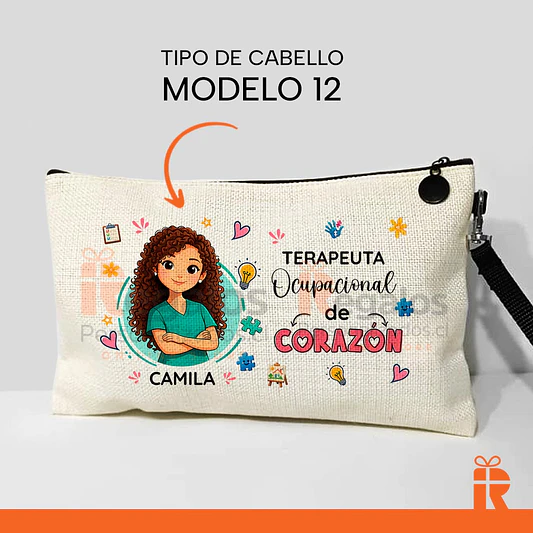 Estuche neceser diseño T.O. mujer 14