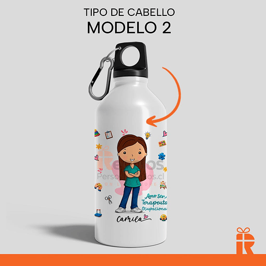 Botella diseño T.O. mujer 3