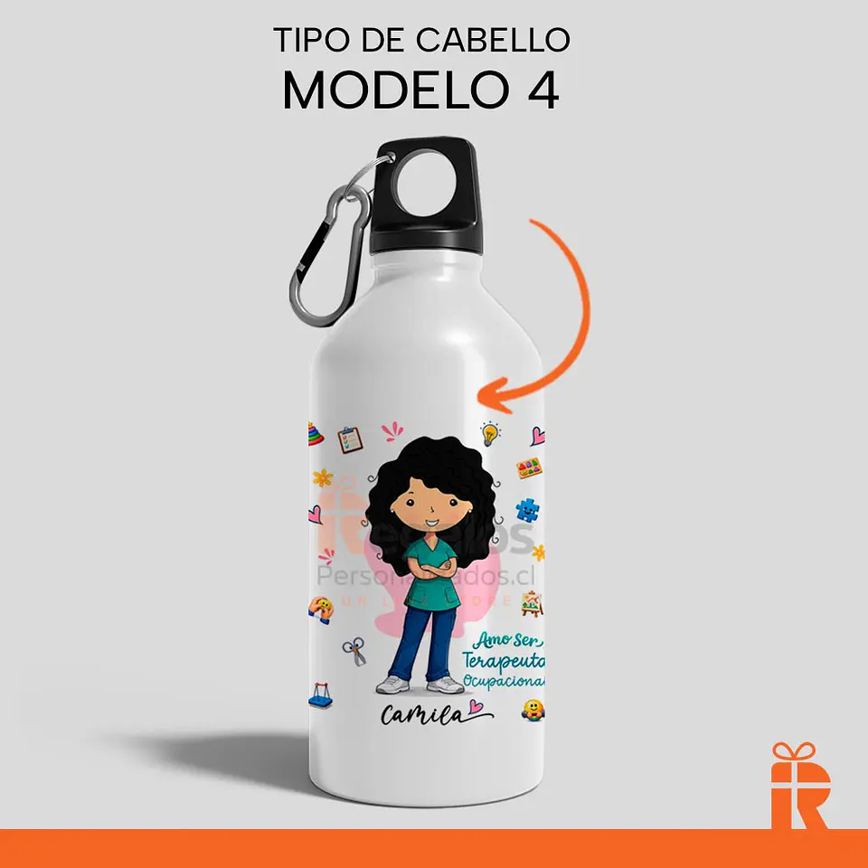 Botella diseño T.O. mujer 5