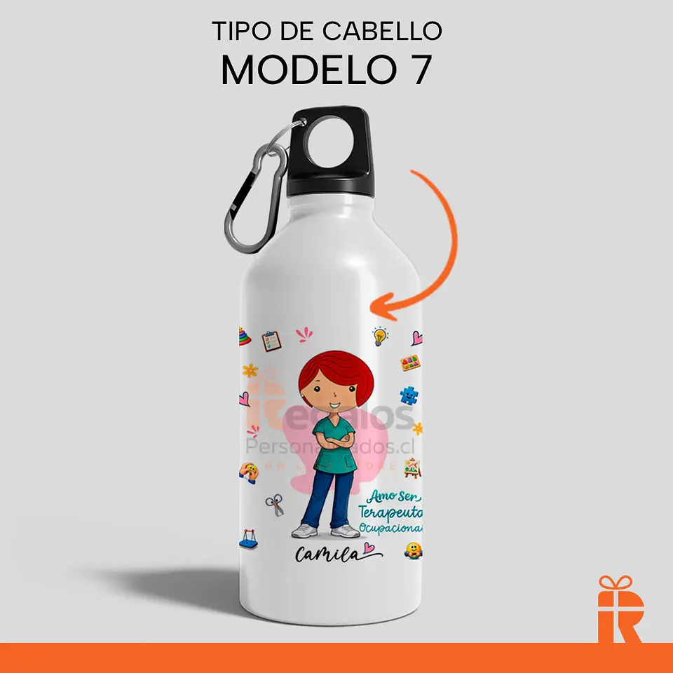 Botella diseño T.O. mujer 8
