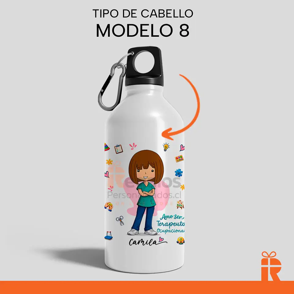 Botella diseño T.O. mujer 9