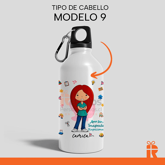 Botella diseño T.O. mujer 10