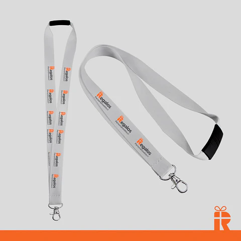 Lanyard blanco personalizado
