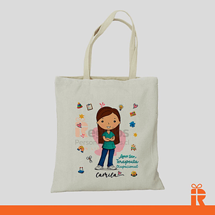Bolsa tela diseño T.O. mujer