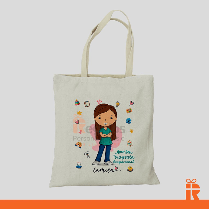 Bolsa tela diseño T.O. mujer 1